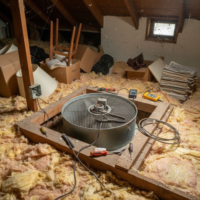 Attic Fan Replacement