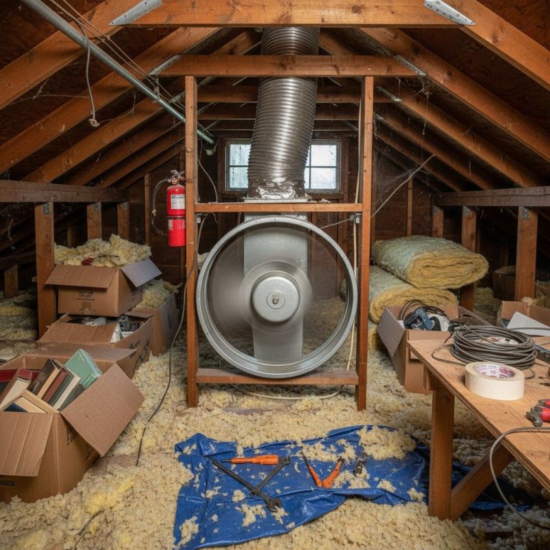 Roof Fan Repair