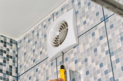 Prevent Excess Moisture Buildup with an Exhaust Fan!